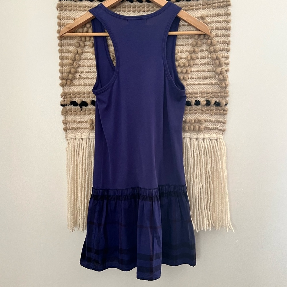 BURBERRY LONDON | Sleeves Tank Top Drop Waist Blouse - Picture 5 of 10